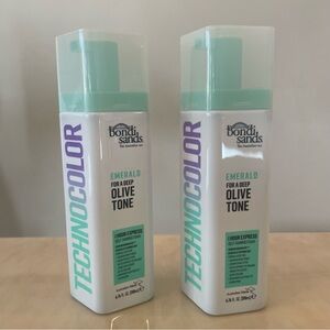 Bondi Sands Technocolor 1 Hour Express Self Tanning Foam 2 bundle set